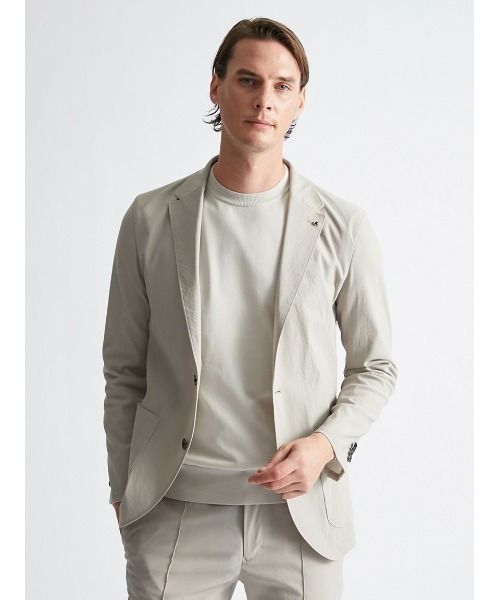 AOURE(アウール)の「MALPENSA AIR SETUP JACKET(テーラードジャケット・メンズ・ネイビー/ライトグレー/ミント・LARGE/MEDIUM/X-LARGE/SMALL)」の15枚目の写真