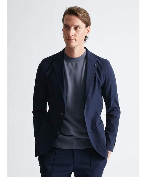 AOURE(アウール)の「MALPENSA AIR SETUP JACKET(テーラードジャケット・メンズ・ネイビー/ライトグレー/ミント・LARGE/MEDIUM/X-LARGE/SMALL)」の17枚目の写真