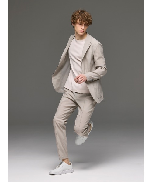 AOURE(アウール)の「MALPENSA AIR SETUP JACKET(テーラードジャケット・メンズ・ネイビー/ライトグレー/ミント・LARGE/MEDIUM/X-LARGE/SMALL)」の6枚目の写真