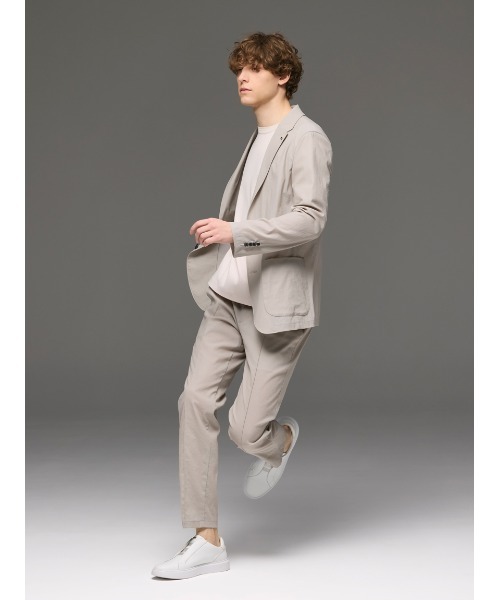 AOURE(アウール)の「MALPENSA AIR SETUP JACKET(テーラードジャケット・メンズ・ネイビー/ライトグレー/ミント・LARGE/MEDIUM/X-LARGE/SMALL)」の7枚目の写真