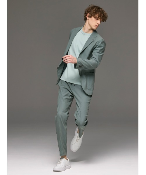 AOURE(アウール)の「MALPENSA AIR SETUP JACKET(テーラードジャケット・メンズ・ネイビー/ライトグレー/ミント・LARGE/MEDIUM/X-LARGE/SMALL)」の10枚目の写真