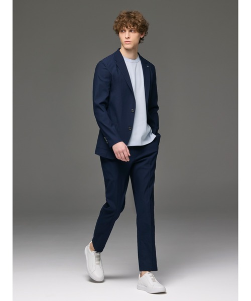 AOURE(アウール)の「MALPENSA AIR SETUP JACKET(テーラードジャケット・メンズ・ネイビー/ライトグレー/ミント・LARGE/MEDIUM/X-LARGE/SMALL)」の11枚目の写真