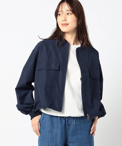 KELTY(ケルティ)の「【KELTY別注】撥水ミリタリーブルゾン(その他アウター・レディース・ネイビー/グレー/カーキ・FREE)」の1枚目の写真