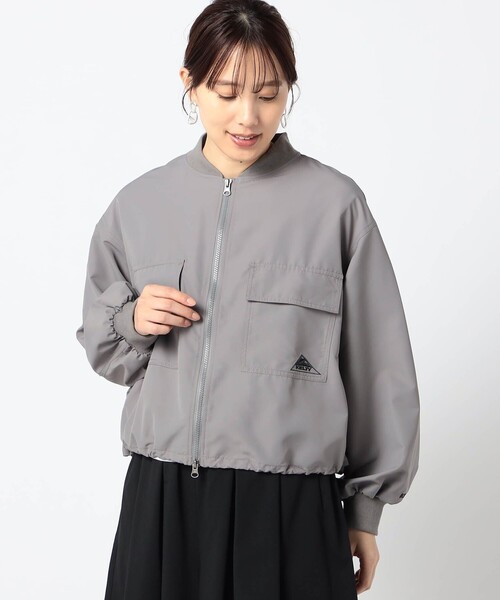KELTY(ケルティ)の「【KELTY別注】撥水ミリタリーブルゾン(その他アウター・レディース・ネイビー/グレー/カーキ・FREE)」の2枚目の写真