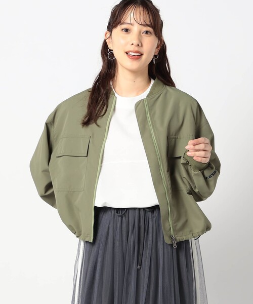 KELTY(ケルティ)の「【KELTY別注】撥水ミリタリーブルゾン(その他アウター・レディース・ネイビー/グレー/カーキ・FREE)」の3枚目の写真