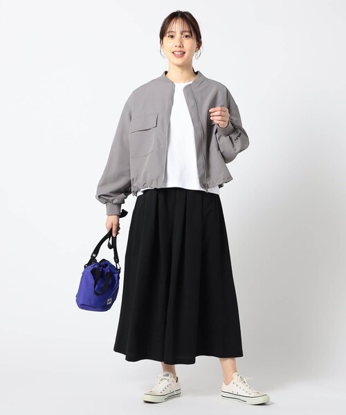 KELTY(ケルティ)の「【KELTY別注】撥水ミリタリーブルゾン(その他アウター・レディース・ネイビー/グレー/カーキ・FREE)」の4枚目の写真