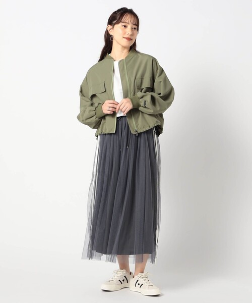 KELTY(ケルティ)の「【KELTY別注】撥水ミリタリーブルゾン(その他アウター・レディース・ネイビー/グレー/カーキ・FREE)」の5枚目の写真