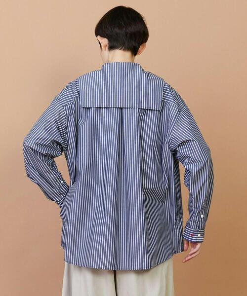 FRAPBOIS(フラボア)の「セラーシャツ(シャツ/ブラウス・レディース・ネイビー・2)」の19枚目の写真