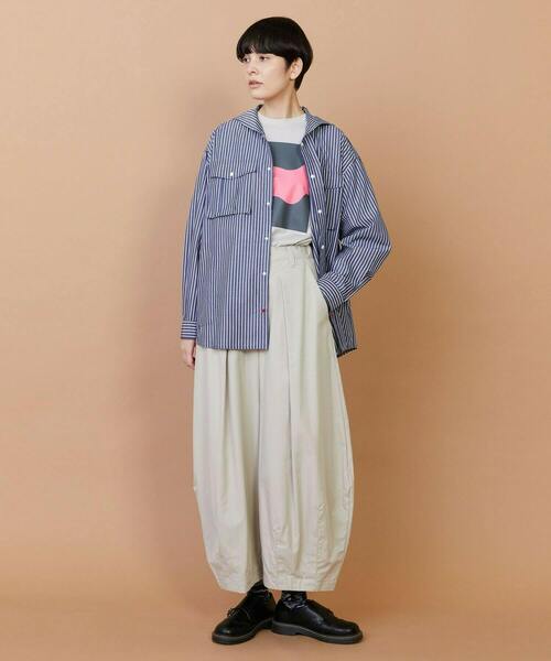 FRAPBOIS(フラボア)の「セラーシャツ(シャツ/ブラウス・レディース・ネイビー・2)」の15枚目の写真