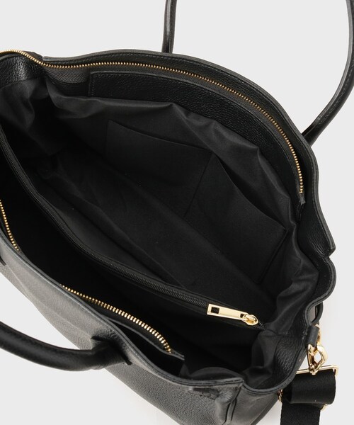 UNTITLED（アンタイトル）の「MILOS別注レザートート（トートバッグ・レディース・ベージュ/ブラック・99）」の11枚目の写真