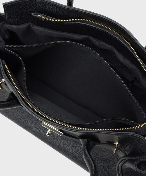 UNTITLED（アンタイトル）の「MILOS別注レザートート（トートバッグ・レディース・ベージュ/ブラック・99）」の12枚目の写真