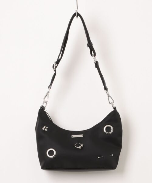 Knuth Marf(クヌースマーフ)の「Knuth Marf pierce mini bag(ショルダーバッグ・レディース・グレー/ブラック・FREE)」の13枚目の写真