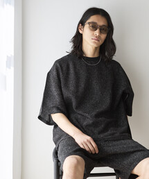 Firsthand | Firsthand/ファーストハンド サマー ツイード ショートスリーブ クルーネック / セットアップ対応(Tシャツ/カットソー)