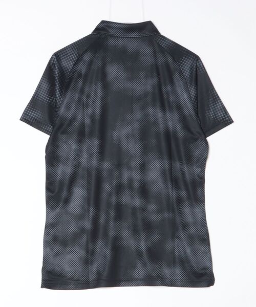 ASICS(アシックス)の「アシックス ASICS ドライグラフィックボタンダウンポロシャツ(ポロシャツ・メンズ・ブラック/ネイビー・S/M/L/LL)」の3枚目の写真
