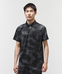 アシックス ASICS ドライグラフィックボタンダウンポロシャツ