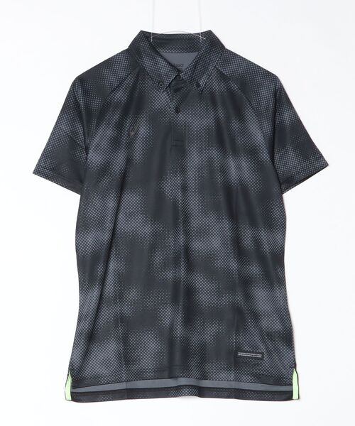 ASICS(アシックス)の「アシックス ASICS ドライグラフィックボタンダウンポロシャツ(ポロシャツ・メンズ・ブラック/ネイビー・S/M/L/LL)」の11枚目の写真