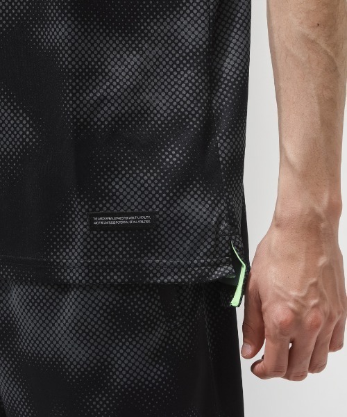 ASICS(アシックス)の「アシックス ASICS ドライグラフィックボタンダウンポロシャツ(ポロシャツ・メンズ・ブラック/ネイビー・S/M/L/LL)」の8枚目の写真