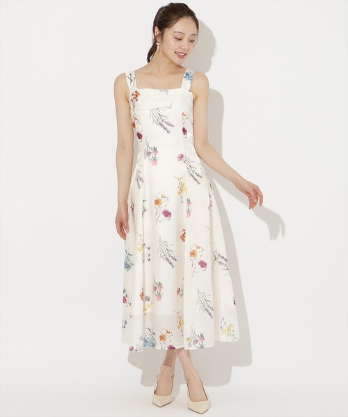 WILLSELECTION（ウィルセレクション）の「【3/12(thu)発売】ボタニカルフラワーシアーワンピース（ワンピース・レディース・ネイビー/ミント/ホワイト/ラベンダー・FREE）」の11枚目の写真