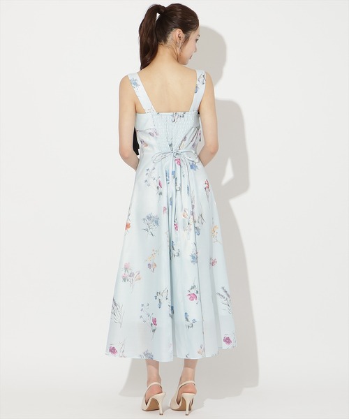 WILLSELECTION（ウィルセレクション）の「【3/12(thu)発売】ボタニカルフラワーシアーワンピース（ワンピース・レディース・ネイビー/ミント/ホワイト/ラベンダー・FREE）」の22枚目の写真