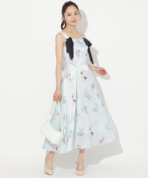 WILLSELECTION（ウィルセレクション）の「【3/12(thu)発売】ボタニカルフラワーシアーワンピース（ワンピース・レディース・ネイビー/ミント/ホワイト/ラベンダー・FREE）」の20枚目の写真
