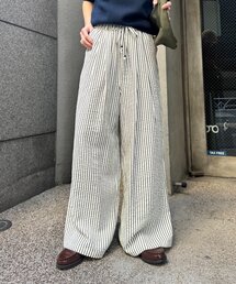 CIAOPANIC TYPY | 【UNISEX】【プラスサイズあり】ストライプイージーパジャマパンツ(その他パンツ)