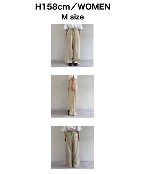 CIAOPANIC TYPY（チャオパニックティピー）の「【UNISEX】【プラスサイズあり】ストライプシアサッカーイージーパンツ（その他パンツ・レディース・ホワイト/ピンク/ベージュ/ブルー・LARGE/MEDIUM/XX-LARGE）」の20枚目の写真