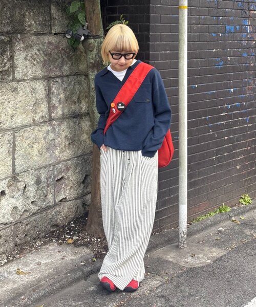 希少✨ISSEY MIYAKE シアー ファスナー ジップ パンツ ストライプ ISSEY MIYAKE SPRING SUMMER 2024 コレクション 18 – isseymiyake.com