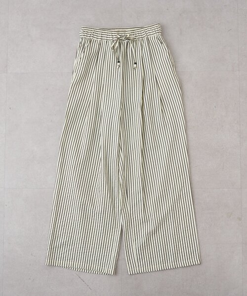 CIAOPANIC TYPY（チャオパニックティピー）の「【UNISEX】【プラスサイズあり】ストライプシアサッカーイージーパンツ（その他パンツ・レディース・ホワイト/ピンク/ベージュ/ブルー・LARGE/MEDIUM/XX-LARGE）」の11枚目の写真