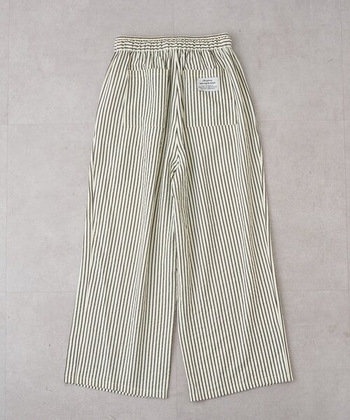 CIAOPANIC TYPY（チャオパニックティピー）の「【UNISEX】【プラスサイズあり】ストライプシアサッカーイージーパンツ（その他パンツ・レディース・ホワイト/ピンク/ベージュ/ブルー・LARGE/MEDIUM/XX-LARGE）」の12枚目の写真