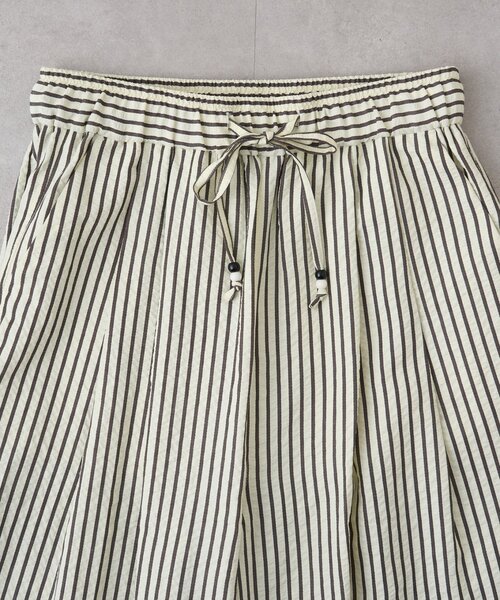 CIAOPANIC TYPY（チャオパニックティピー）の「【UNISEX】【プラスサイズあり】ストライプシアサッカーイージーパンツ（その他パンツ・レディース・ホワイト/ピンク/ベージュ/ブルー・LARGE/MEDIUM/XX-LARGE）」の13枚目の写真