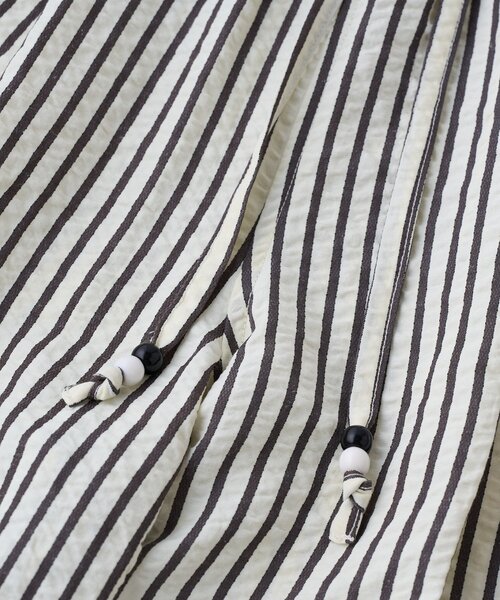 CIAOPANIC TYPY（チャオパニックティピー）の「【UNISEX】【プラスサイズあり】ストライプシアサッカーイージーパンツ（その他パンツ・レディース・ホワイト/ピンク/ベージュ/ブルー・LARGE/MEDIUM/XX-LARGE）」の16枚目の写真