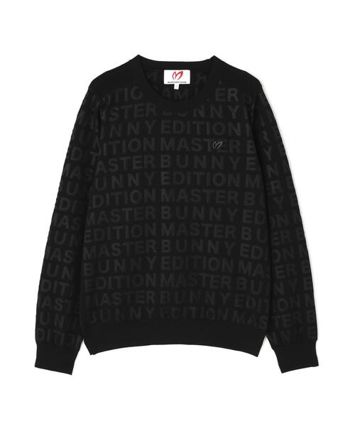 MASTER BUNNY EDITION(マスターバニーエディション)の「【MASTER BUNNY EDITION】クルーネックニットプルオーバー(Tシャツ/カットソー・レディース・ブラック/グレー・MEDIUM/SMALL)」の18枚目の写真