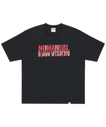 PAISLEY APPLIQUE T-SHIRT - BLACK