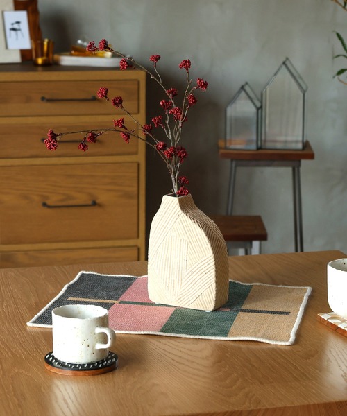 a.depeche(アデペシュ)の「【a.depeche/アデペシュ】フラワーベース 花瓶 deser flower vase mardin(フラワーベース・レディース・オフホワイト・FREE)」の13枚目の写真