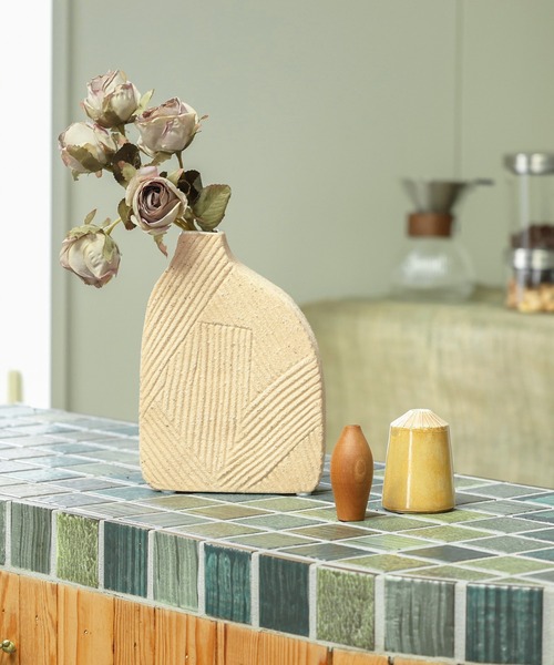 a.depeche(アデペシュ)の「【a.depeche/アデペシュ】フラワーベース 花瓶 deser flower vase mardin(フラワーベース・レディース・オフホワイト・FREE)」の10枚目の写真