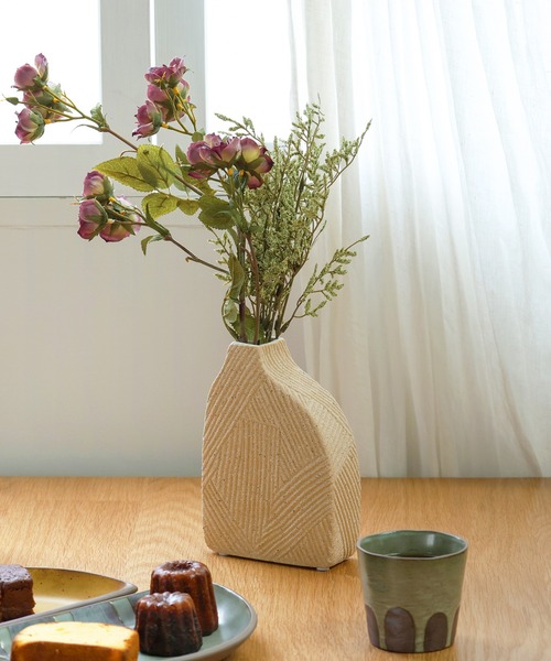 a.depeche(アデペシュ)の「【a.depeche/アデペシュ】フラワーベース 花瓶 deser flower vase mardin(フラワーベース・レディース・オフホワイト・FREE)」の9枚目の写真