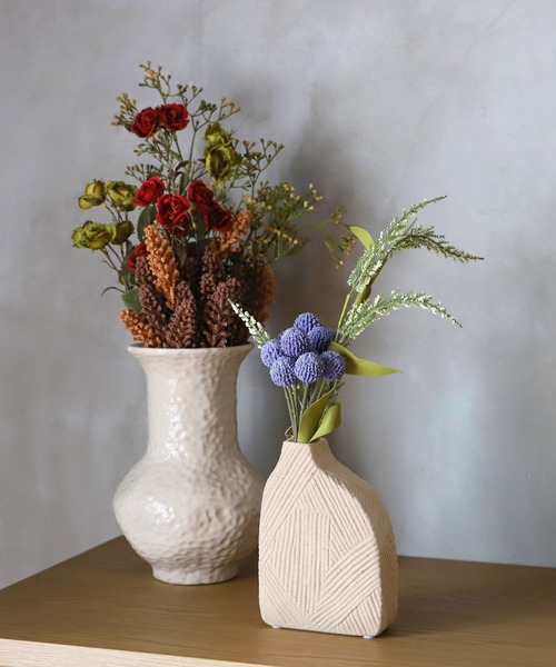 a.depeche(アデペシュ)の「【a.depeche/アデペシュ】フラワーベース 花瓶 deser flower vase mardin(フラワーベース・レディース・オフホワイト・FREE)」の7枚目の写真