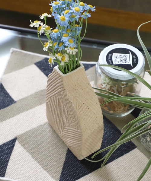 a.depeche(アデペシュ)の「【a.depeche/アデペシュ】フラワーベース 花瓶 deser flower vase mardin(フラワーベース・レディース・オフホワイト・FREE)」の5枚目の写真