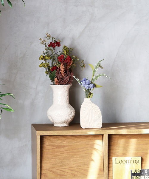 a.depeche(アデペシュ)の「【a.depeche/アデペシュ】フラワーベース 花瓶 deser flower vase mardin(フラワーベース・レディース・オフホワイト・FREE)」の2枚目の写真