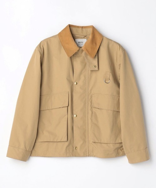 BRITISH MADE(ブリティッシュメイド)の「フィッシングジャケット(WOMEN)(ブルゾン・レディース・ネイビー系/ベージュ・38)」の13枚目の写真