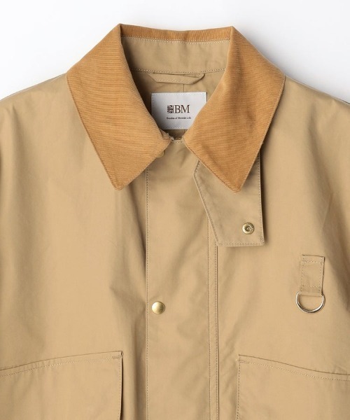 BRITISH MADE(ブリティッシュメイド)の「フィッシングジャケット(WOMEN)(ブルゾン・レディース・ネイビー系/ベージュ・38)」の15枚目の写真