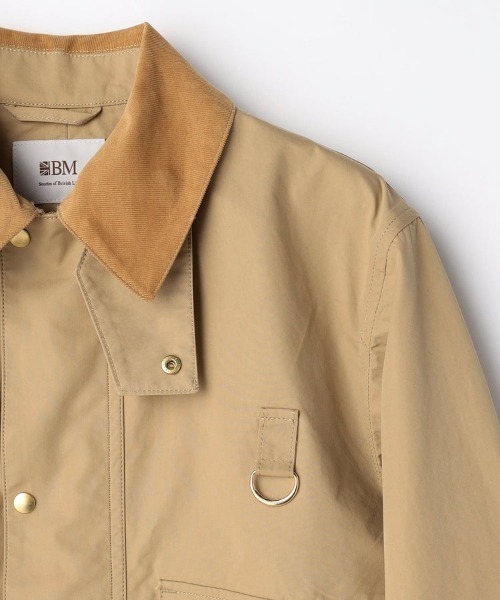 BRITISH MADE(ブリティッシュメイド)の「フィッシングジャケット(WOMEN)(ブルゾン・レディース・ネイビー系/ベージュ・38)」の16枚目の写真
