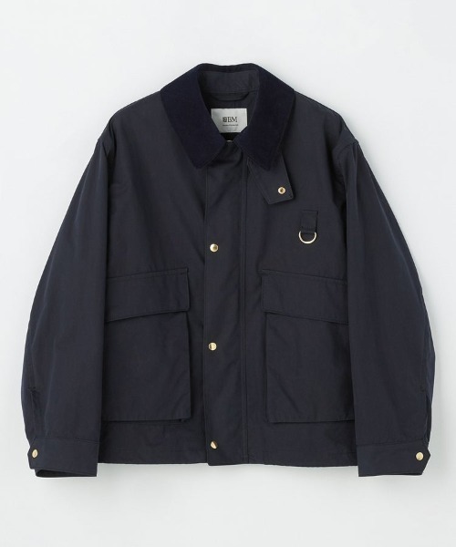 BRITISH MADE(ブリティッシュメイド)の「フィッシングジャケット(WOMEN)(ブルゾン・レディース・ネイビー系/ベージュ・38)」の11枚目の写真