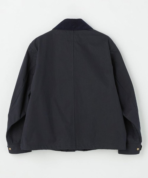 BRITISH MADE(ブリティッシュメイド)の「フィッシングジャケット(WOMEN)(ブルゾン・レディース・ネイビー系/ベージュ・38)」の12枚目の写真