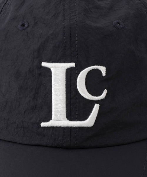 ADAM ET ROPE'（アダムエロペ）の「【LOW CLASSIC Lc（ロウ クラシック エルシー）】NYLON Lc CAP（キャップ・レディース・ブラック/ネイビー・FREE）」の4枚目の写真