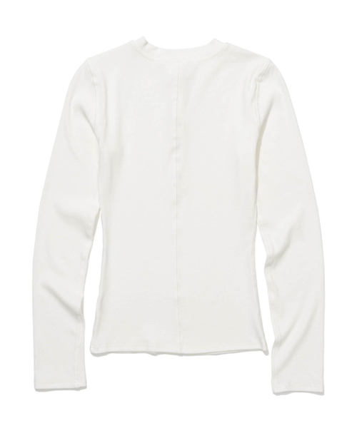 MOAA（モア）の「Linker snap Henley Tshirt (BLACK)（Tシャツ/カットソー・レディース・その他・SMALL/MEDIUM）」の9枚目の写真