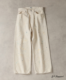 JOURNAL STANDARD J.S HOMESTEAD | J.S.Homestead / アイボリー モス ドリップ ワイド 5ポケット パンツ(デニムパンツ)