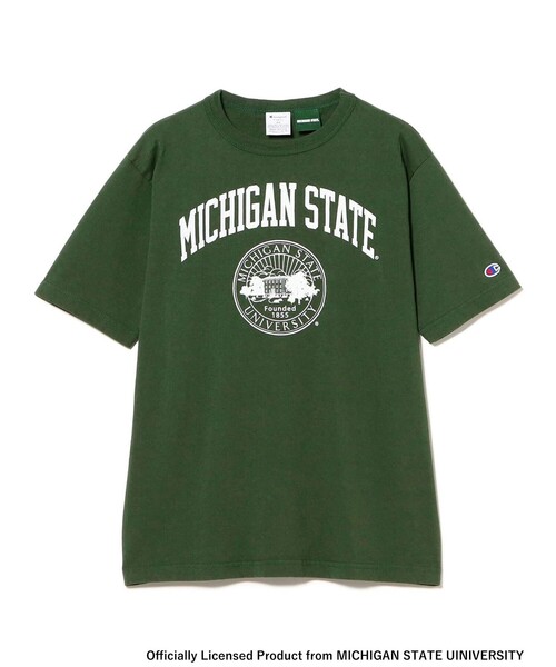 Champion(チャンピオン)の「Champion / USA T Shirt(Tシャツ/カットソー・レディース・グリーン/レッド・SMALL)」の1枚目の写真