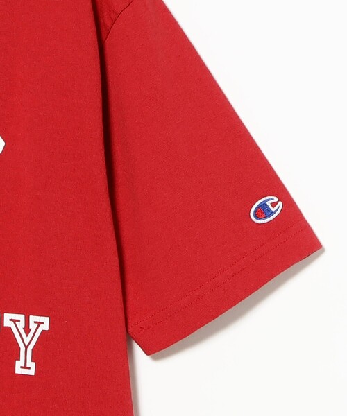 Champion(チャンピオン)の「Champion / USA T Shirt(Tシャツ/カットソー・レディース・グリーン/レッド・SMALL)」の5枚目の写真