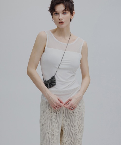 Mizuno × Ameri SHEER DOCKING SLEEVELESS